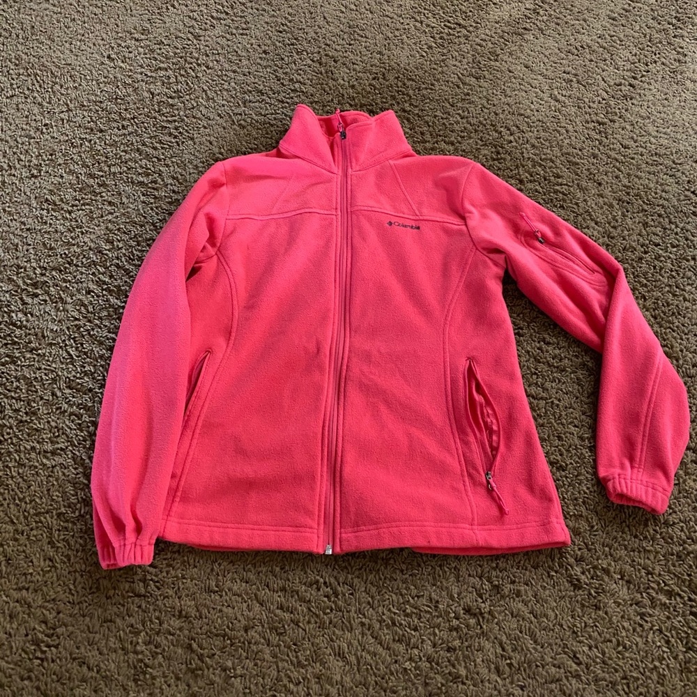 Pink Columbia zip up